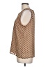 Christopher & Banks 100% Polyester Brown Sleeveless Blouse Size L - photo 5