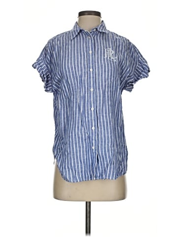 Lauren by Ralph Lauren Short Sleeve Button-Down Shirt (view 1)