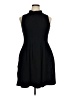 Ganni Solid Black Cocktail Dress Size XL - photo 1