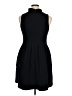 Ganni Solid Black Cocktail Dress Size XL - photo 2