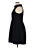 Ganni Solid Black Cocktail Dress Size XL - photo 5