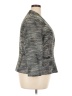 Kasper Metallic Gray Blazer Size 18 - photo 4