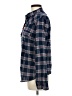 Jachs Girlfriend Plaid Blue Long Sleeve Button-Down Shirt Size M - photo 5