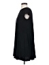 Soprano Solid Black Casual Dress Size S - photo 5