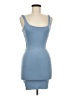 Love Tree Solid Blue Casual Dress Size M - photo 1