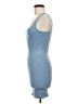 Love Tree Solid Blue Casual Dress Size M - photo 5
