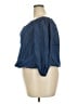 Universal Thread 100% Cotton Blue 3/4 Sleeve Blouse Size XXL - photo 5