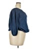 Universal Thread 100% Cotton Blue 3/4 Sleeve Blouse Size XXL - photo 4