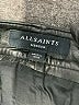 ALLSAINTS 100% Leather Black Leather Pants Size M - photo 7