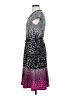 Anne Klein Graphic Gray Casual Dress Size 4 - photo 5