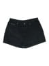 Calvin Klein Black Denim Shorts Size 13 - photo 1