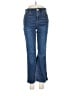 Democracy Chevron-herringbone Blue Jeans Size 6 - photo 1