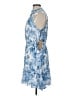 Halogen 100% Polyester Blue Cocktail Dress Size L - photo 5