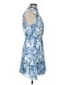 Halogen 100% Polyester Blue Cocktail Dress Size L - photo 4