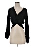 Minkpink Black Long Sleeve Blouse Size XS - photo 1