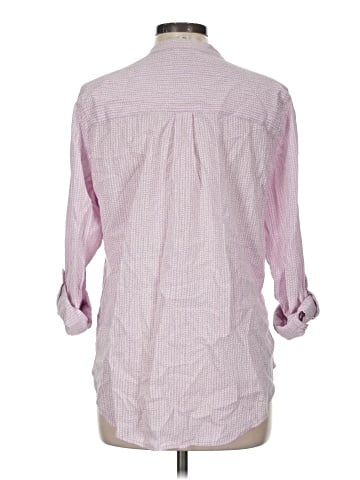 L.L.Bean 3/4 Sleeve Button-Down Shirt (view 2)