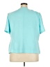 DressBarn 100% Polyester Teal Blazer Size 20 - photo 2