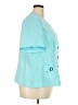 DressBarn 100% Polyester Teal Blazer Size 20 - photo 4