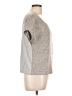 Ella Moss Tweed Silver Short Sleeve T-Shirt Size L - photo 4