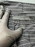 Express Design Studio Stripes Black Long Sleeve Button-Down Shirt Size M - photo 7