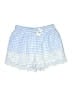 Lush Checkered-gingham Blue Shorts Size M - photo 1