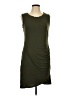 AVLN Studio Solid Green Casual Dress Size L - photo 1