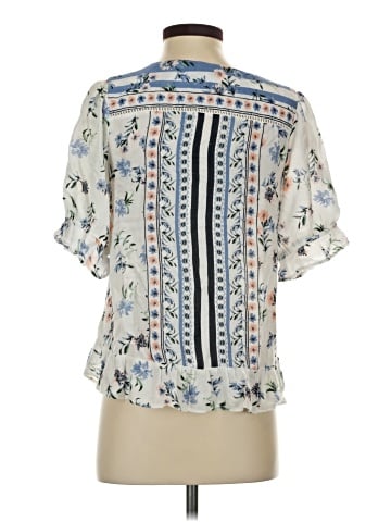 Lucky Brand Short Sleeve Blouse (view 2)