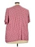 Catherines Red Short Sleeve Blouse Size 3X - photo 2