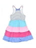 Jona Michelle 100% Polyester Color Block Blue Dress Size 8 - photo 2