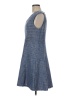 Ann Taylor Tweed Blue Casual Dress Size 8 - photo 5