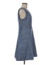 Ann Taylor Tweed Blue Casual Dress Size 8 - photo 4