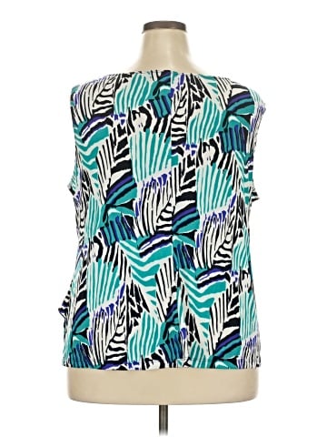 Effortless Style by citiknits Sleeveless T-Shirt (view 2)