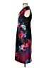 Ignite Evenings Graphic Floral Black Casual Dress Size 6 - photo 5