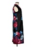 Ignite Evenings Graphic Floral Black Casual Dress Size 6 - photo 4
