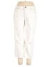 Eileen Fisher 100% Cotton Ivory Jeans Size 14 - photo 1