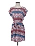 Pink Rose 100% Polyester Paisley Blue Casual Dress Size S - photo 1