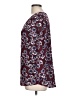 Hinge 100% Polyester Burgundy 3/4 Sleeve Blouse Size L - photo 5