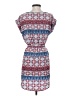 Pink Rose 100% Polyester Paisley Blue Casual Dress Size S - photo 2