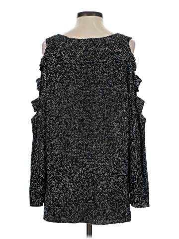 Aqua Pullover Sweater (view 2)