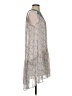 Paper Crane Paisley Gray Casual Dress Size S - photo 4