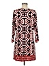 Laundry by Design Print Red Casual Dress Size 8 - photo 2