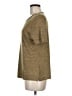 misook Tweed Brown Short Sleeve T-Shirt Size M - photo 5