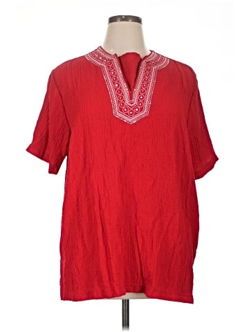 Cathy Daniels Short Sleeve Blouse (view 1)