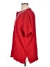 Cathy Daniels Red Short Sleeve Blouse Size XL - photo 5