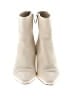 Sam Edelman 100% Leather Ivory Ankle Boots Size 8 1/2 - photo 2