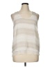 CALVIN KLEIN JEANS 100% Polyester Ivory Sleeveless Top Size XL - photo 1