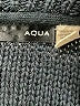 Aqua Stripes Black Pullover Sweater Size XS - photo 7