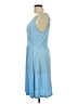 Weaczzy Solid Blue Casual Dress Size L - photo 5