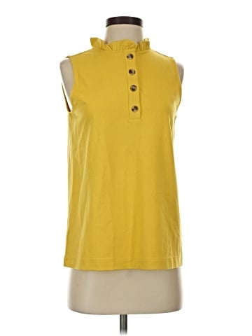 Ann Taylor Sleeveless Button-Down Shirt (view 1)