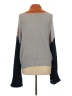 Splendid Color Block Orange Turtleneck Sweater Size L - photo 2